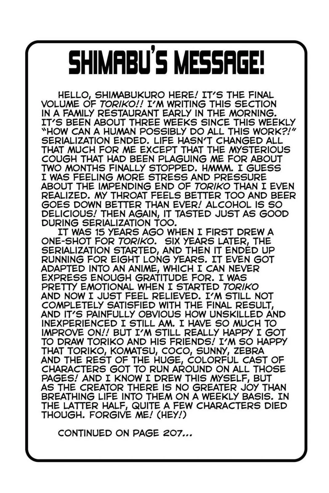 Read Toriko (en) Manga Online