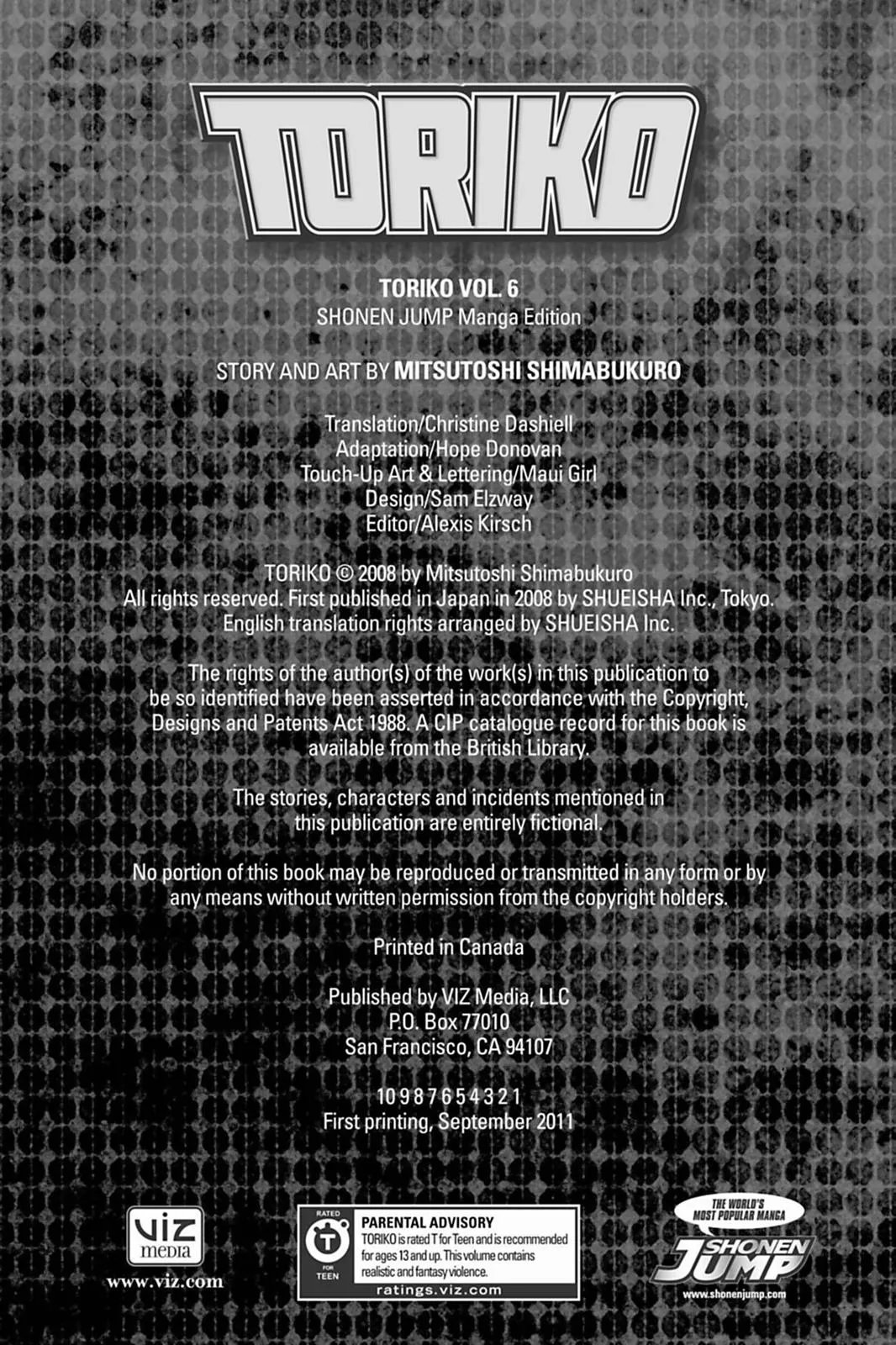 Read Toriko (en) Manga Online