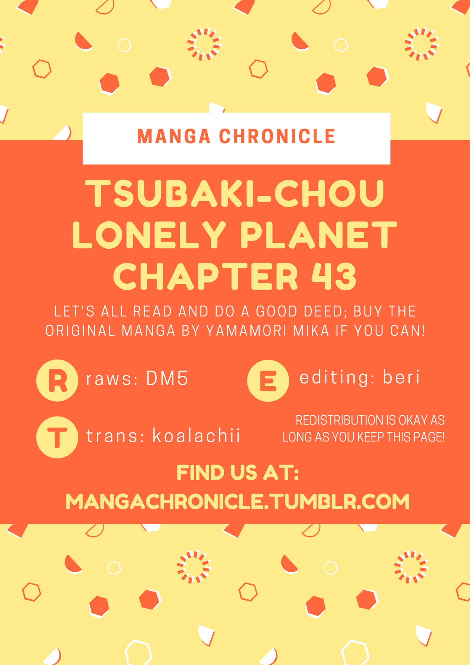 Read Tsubaki-chou Lonely Planet (en) Manga Online