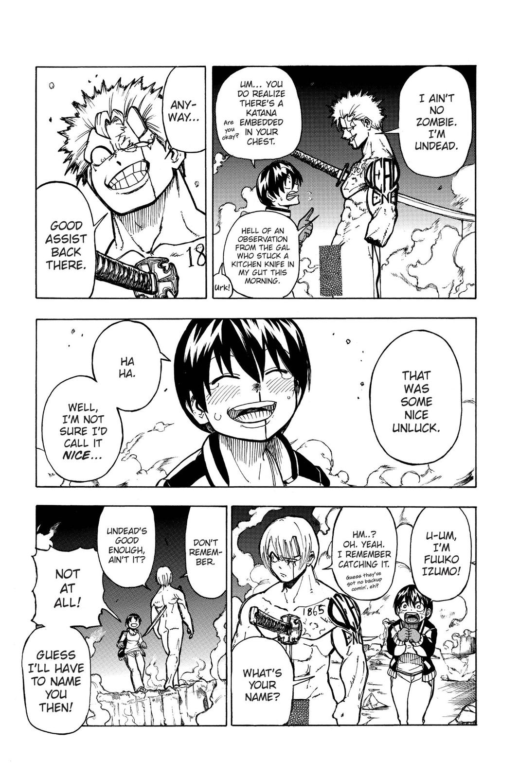 Read Undead Unluck (en) Manga Online