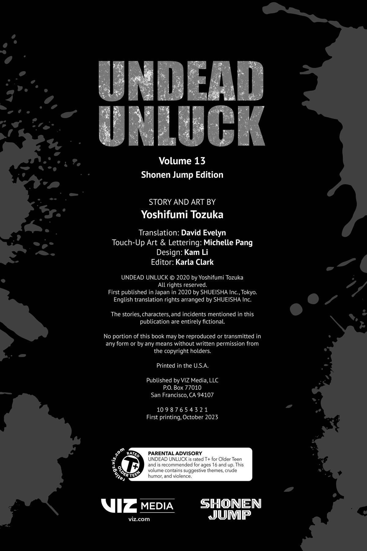 Read Undead Unluck (en) Manga Online