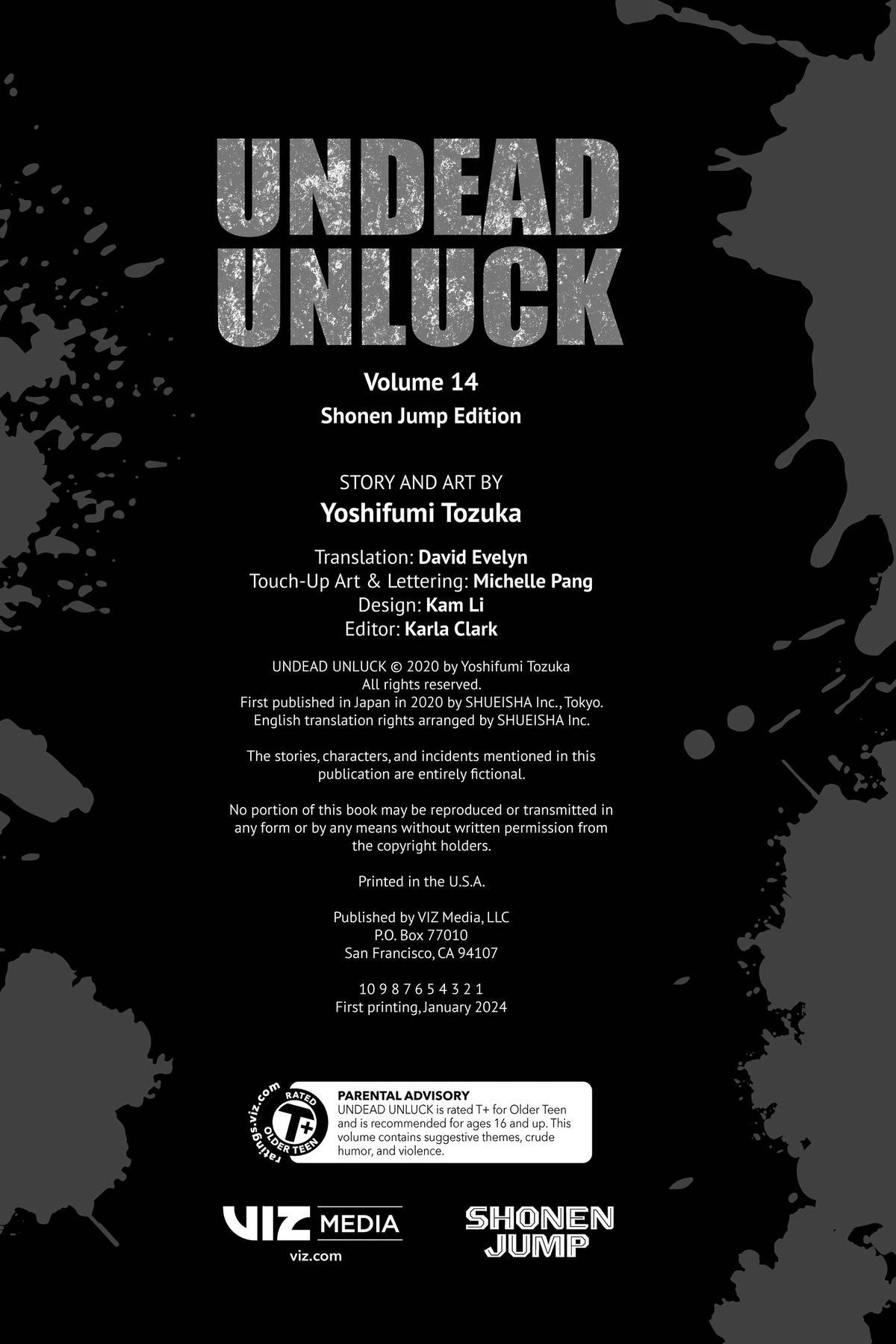 Read Undead Unluck (en) Manga Online