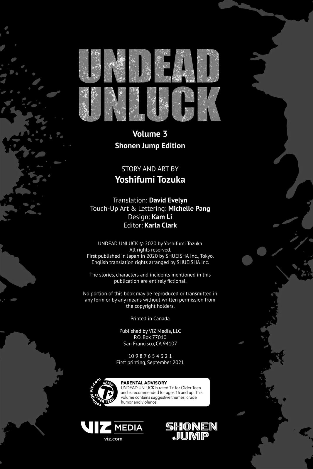Read Undead Unluck (en) Manga Online