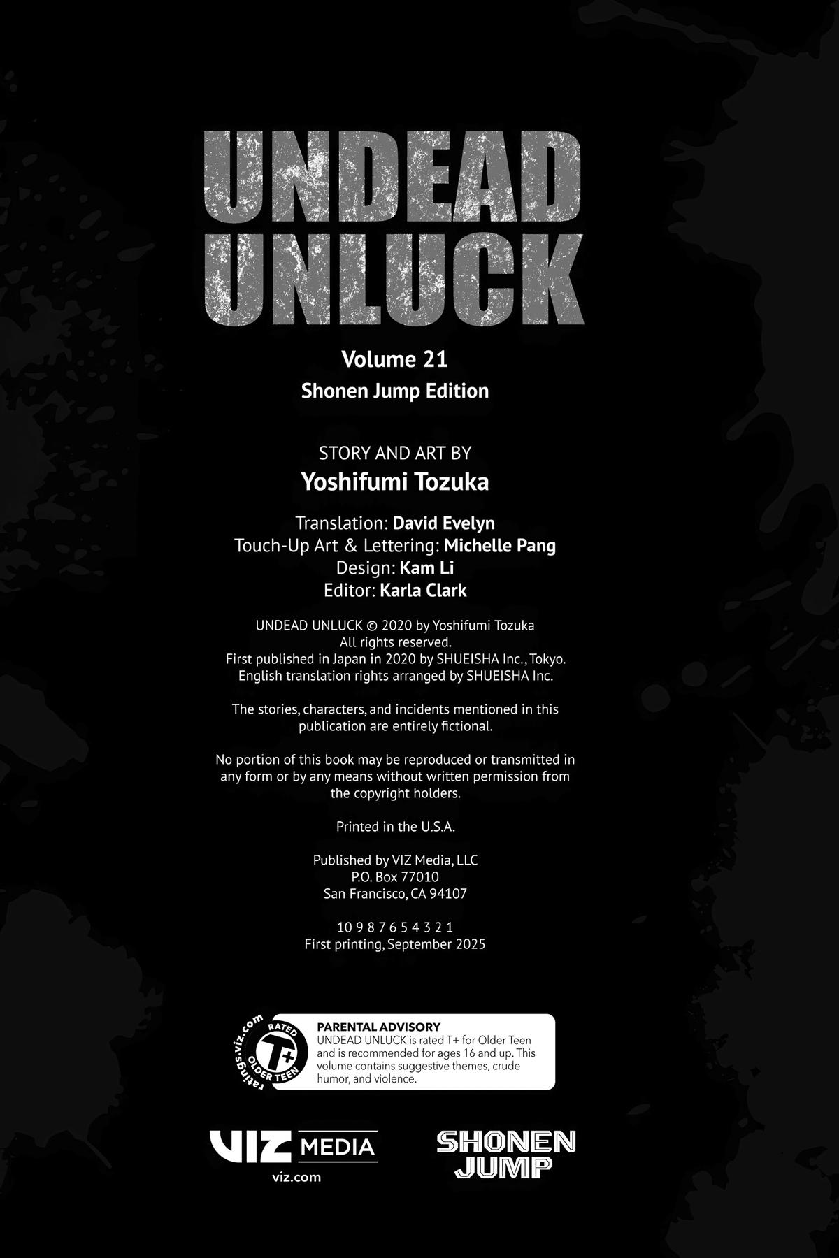 Read Undead Unluck (en) Manga Online