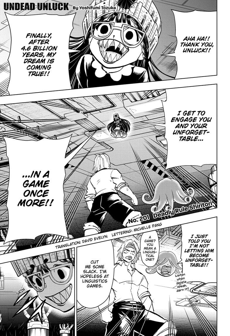 Read Undead Unluck (en) Manga Online