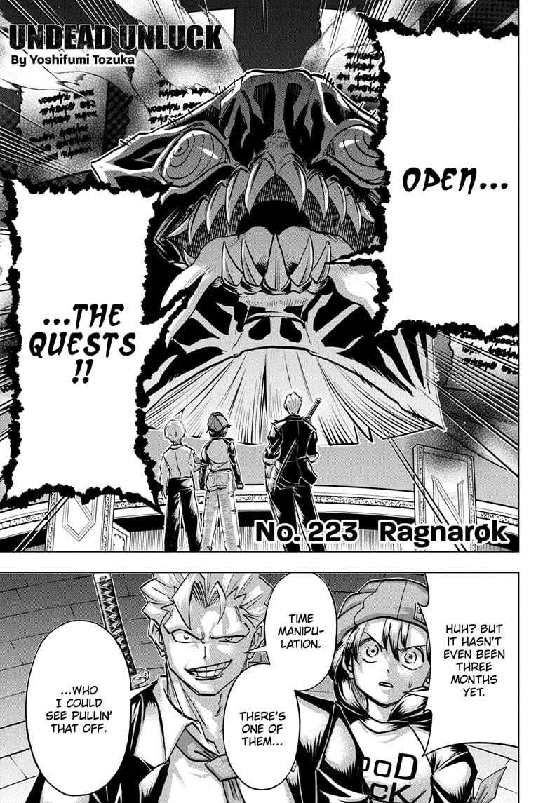 Read Undead Unluck (en) Manga Online