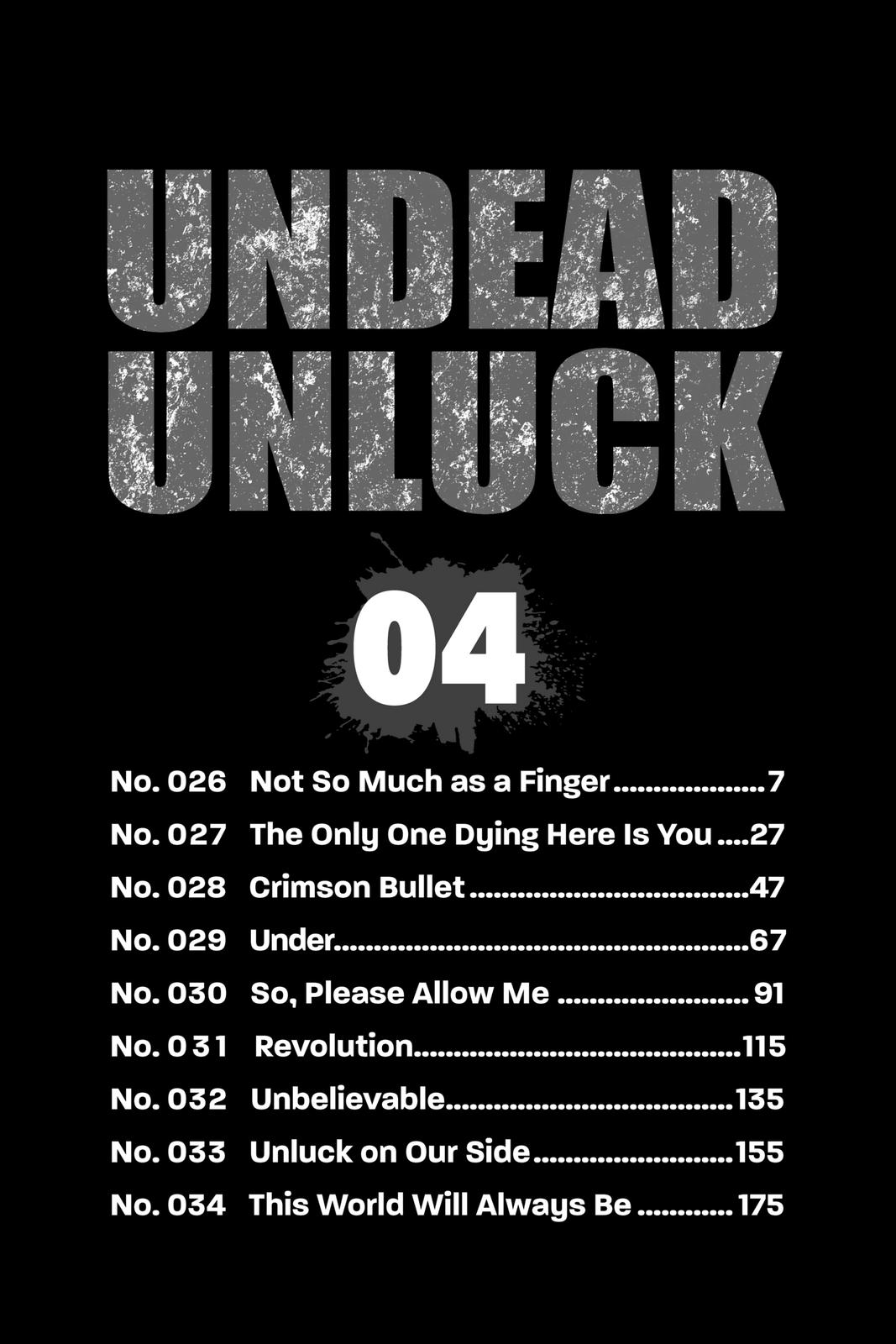 Read Undead Unluck (en) Manga Online