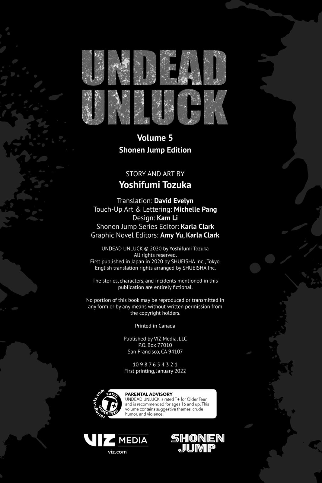 Read Undead Unluck (en) Manga Online