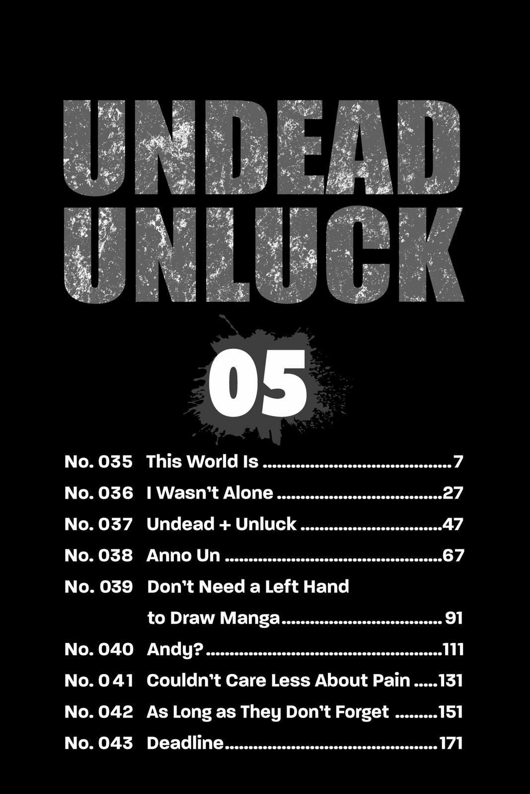 Read Undead Unluck (en) Manga Online