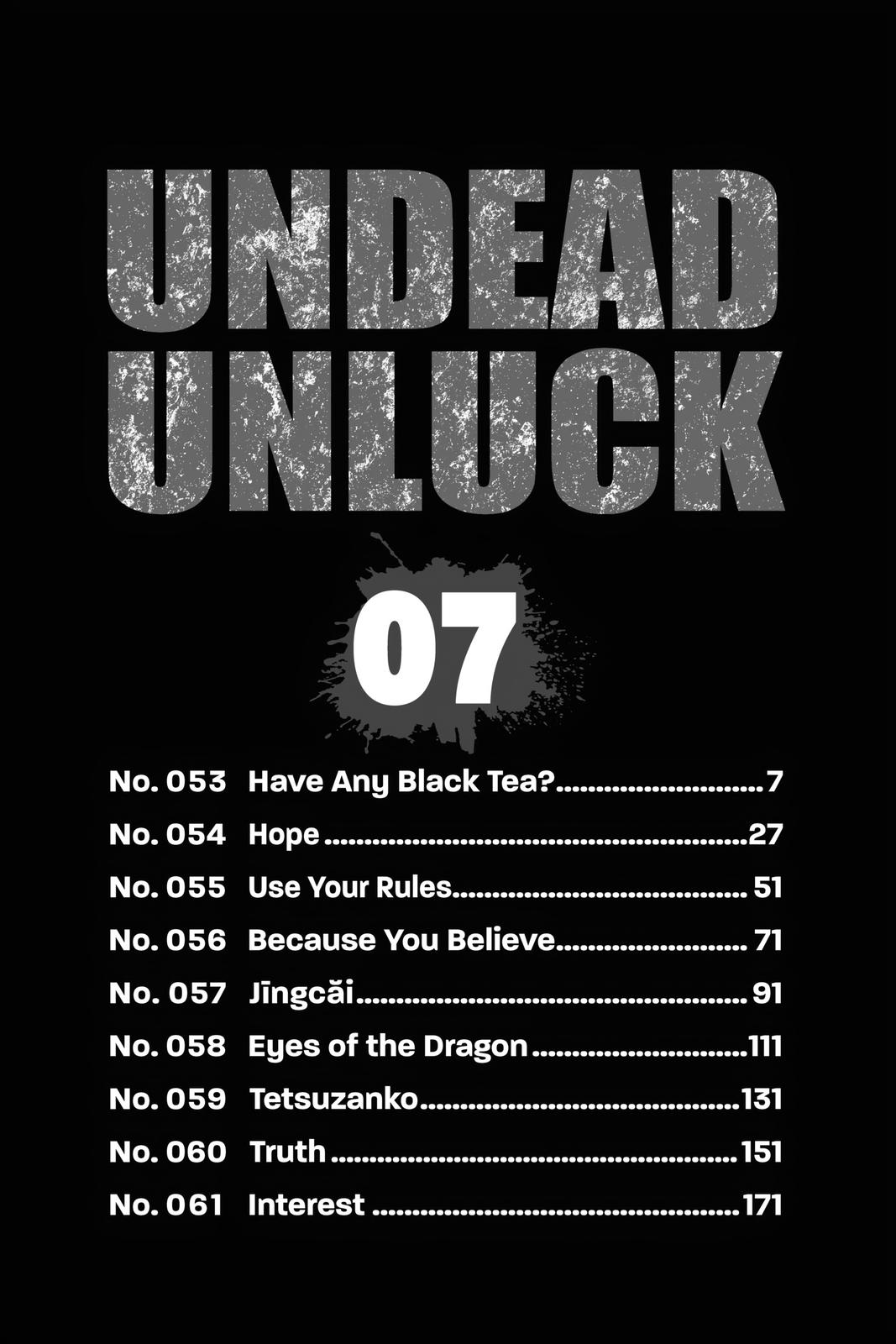 Read Undead Unluck (en) Manga Online