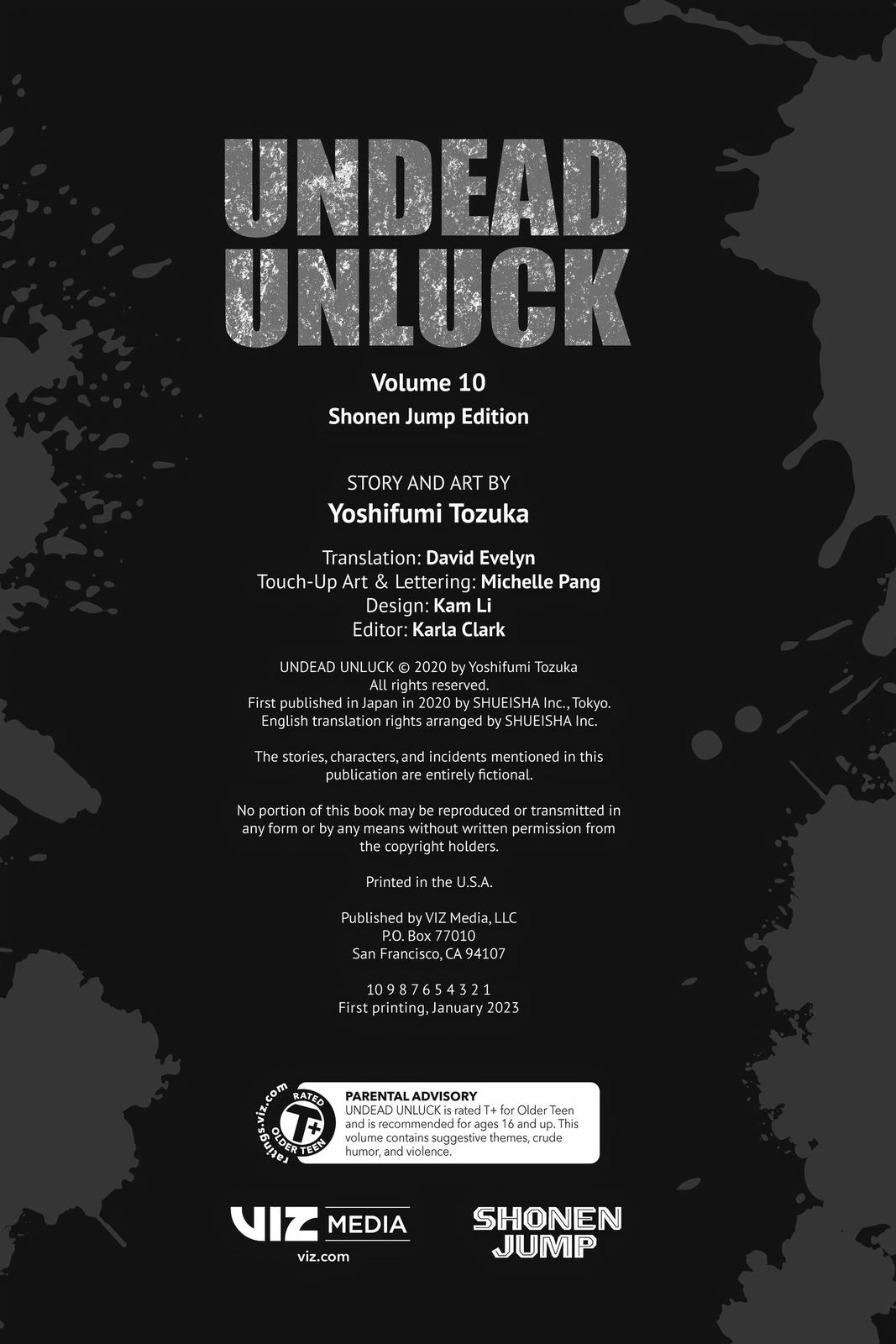 Read Undead Unluck (en) Manga Online