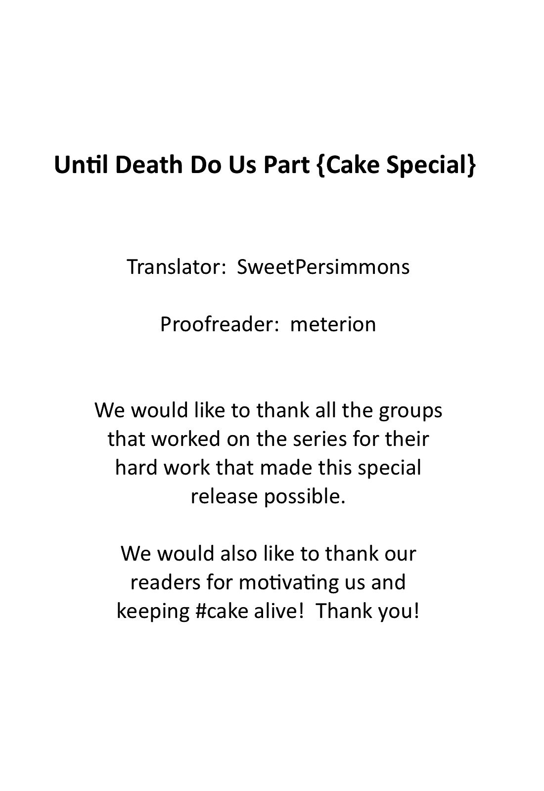 Read Until Death Do Us Part (en) Manga Online