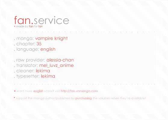 Read Vampire Knight (en) Manga Online