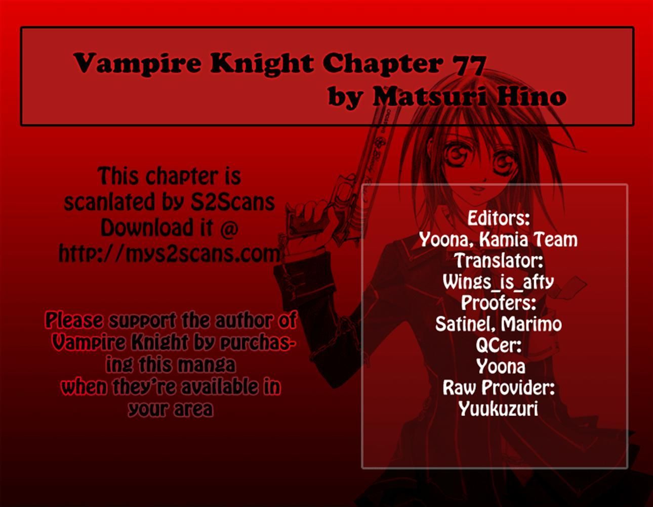 Read Vampire Knight (en) Manga Online