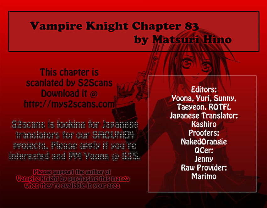 Read Vampire Knight (en) Manga Online