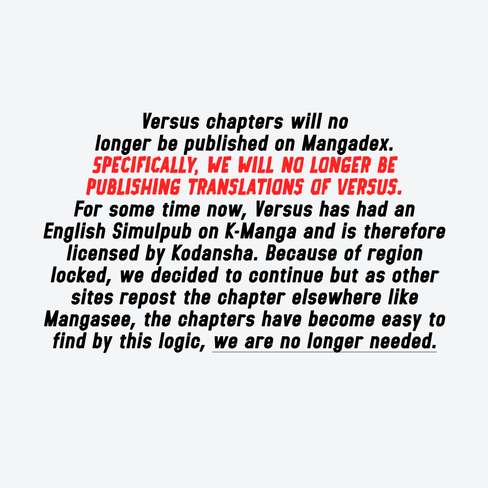 Read Versus (en) Manga Online