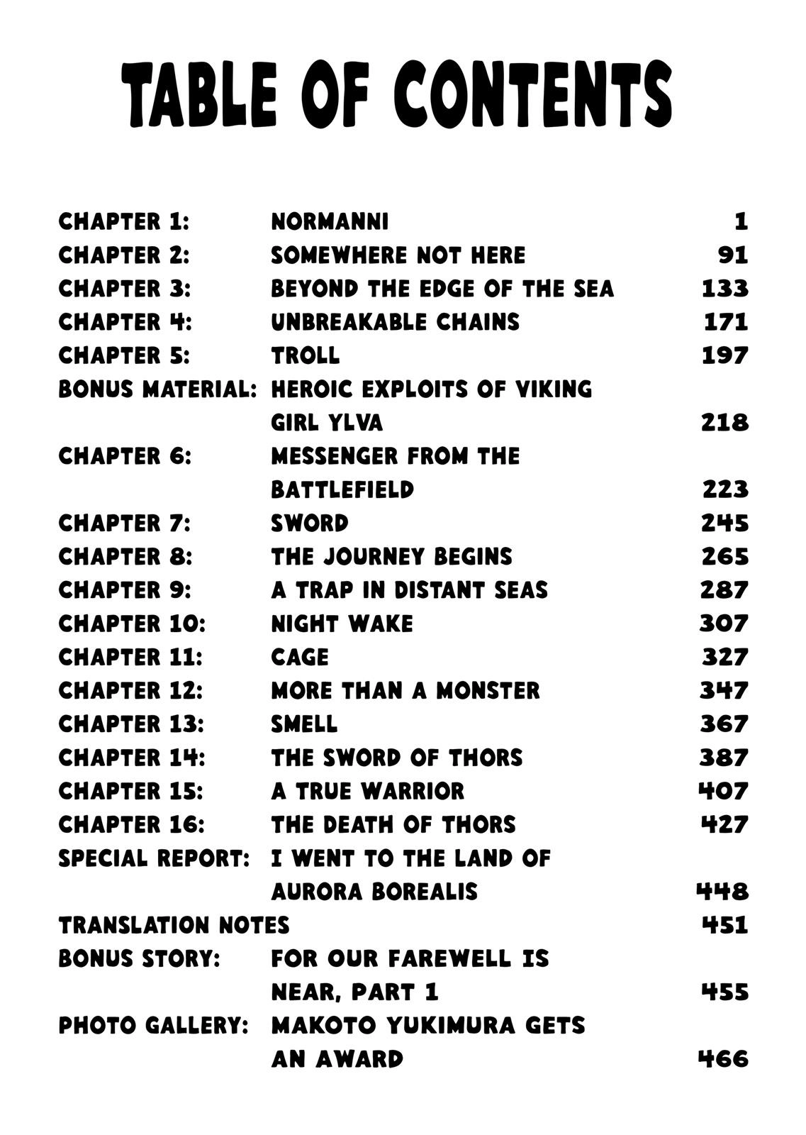 Read Vinland Saga (en) Manga Online