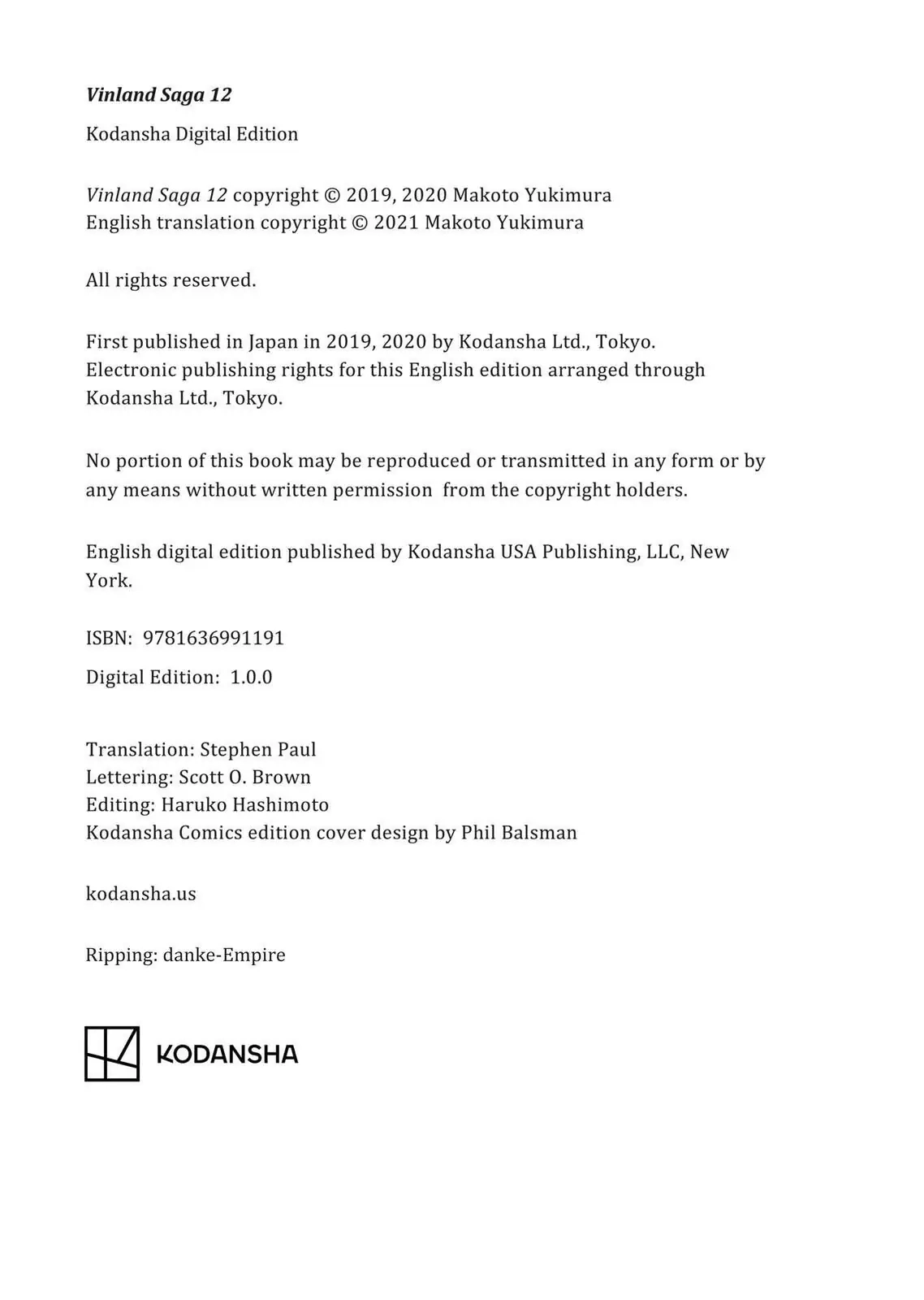 Read Vinland Saga (en) Manga Online