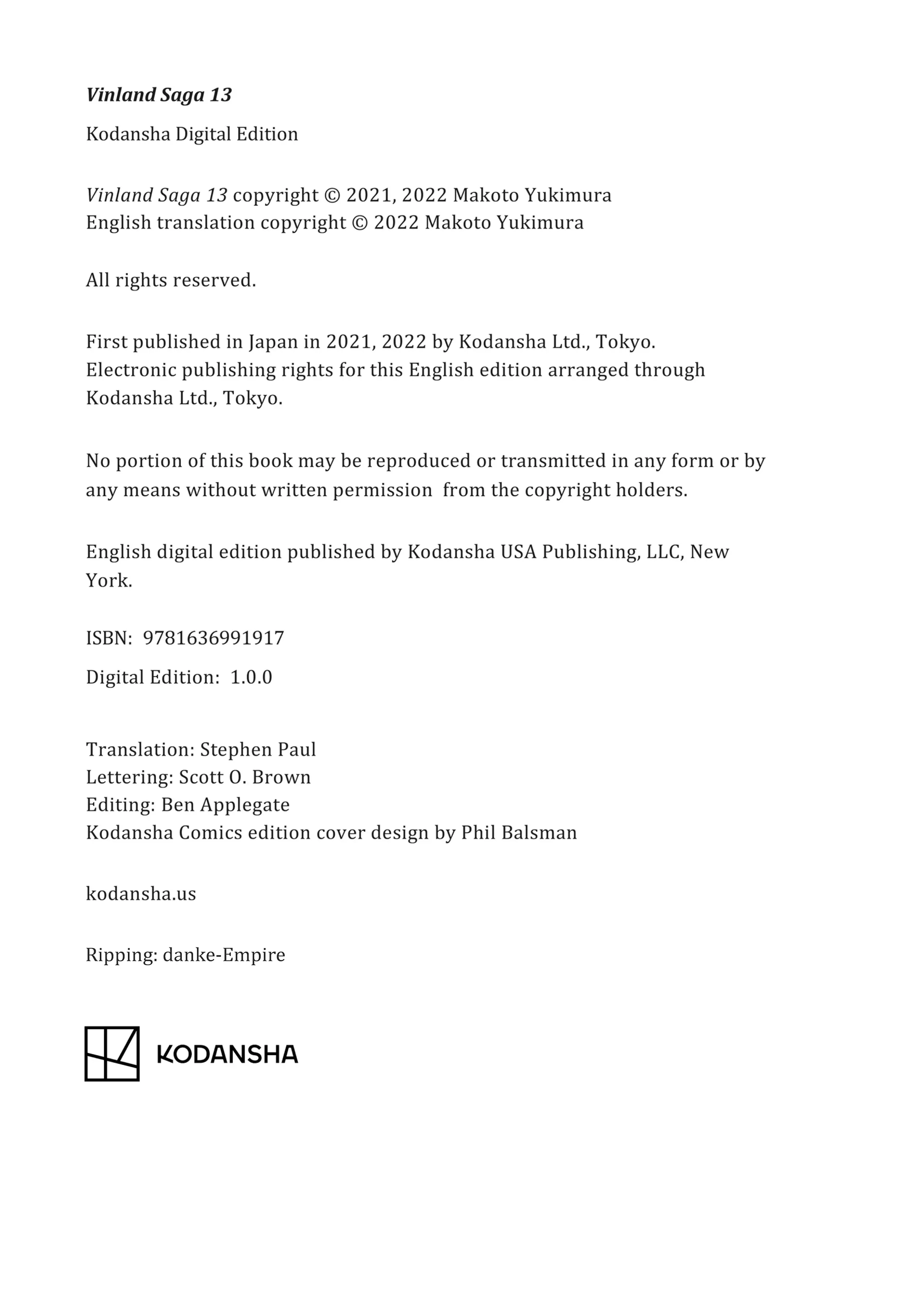 Read Vinland Saga (en) Manga Online