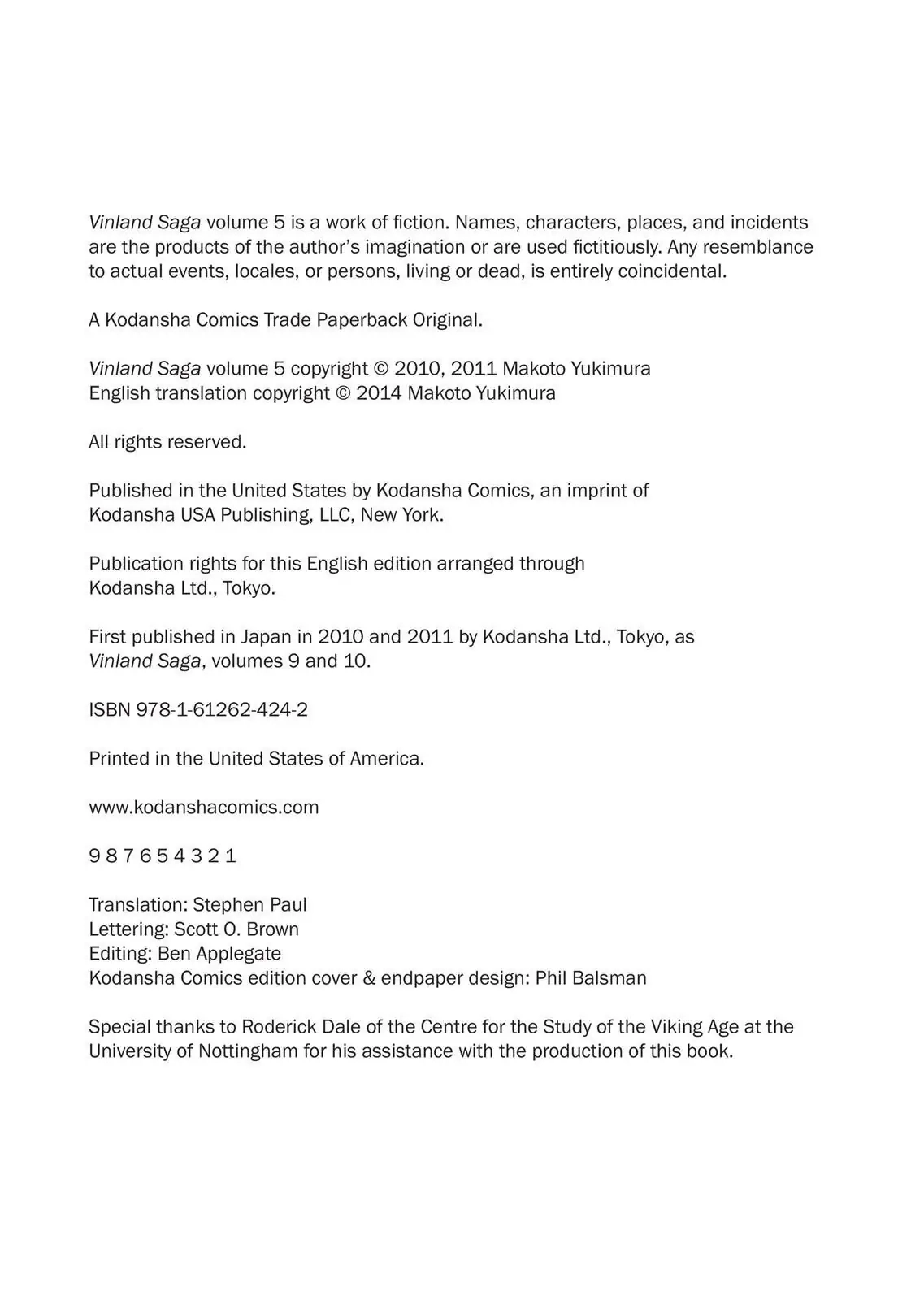 Read Vinland Saga (en) Manga Online