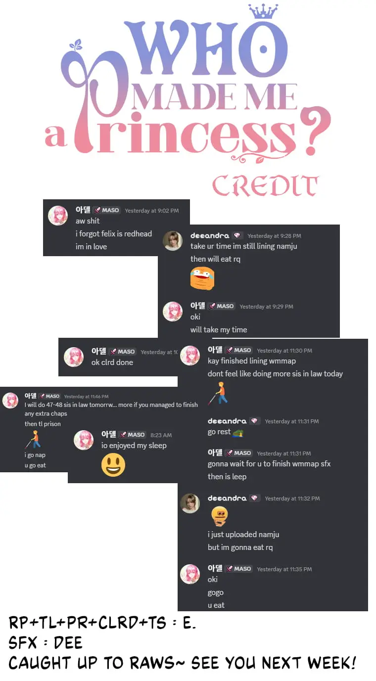 Read Who Made Me a Princess (en) Manga Online