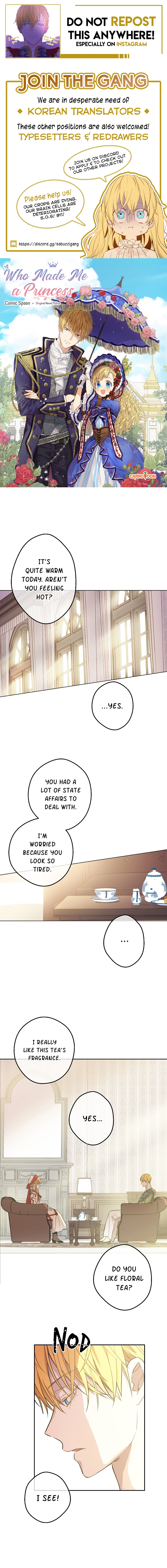 Read Who Made Me a Princess (en) Manga Online