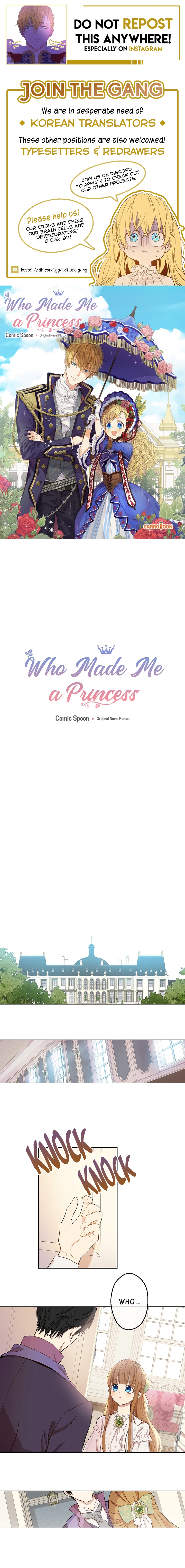 Read Who Made Me a Princess (en) Manga Online