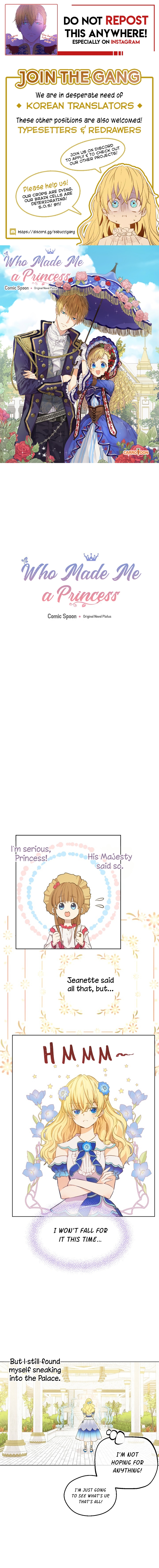 Read Who Made Me a Princess (en) Manga Online