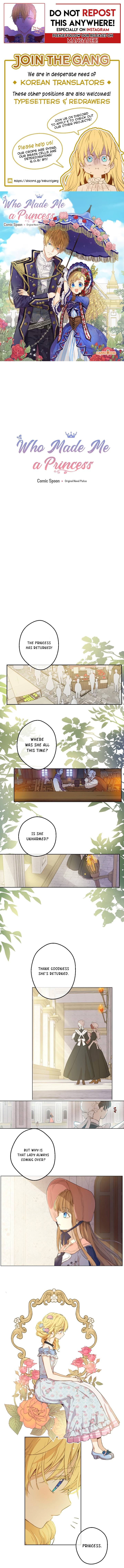 Read Who Made Me a Princess (en) Manga Online