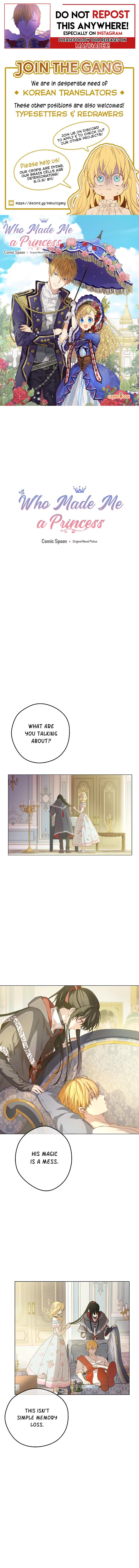 Read Who Made Me a Princess (en) Manga Online