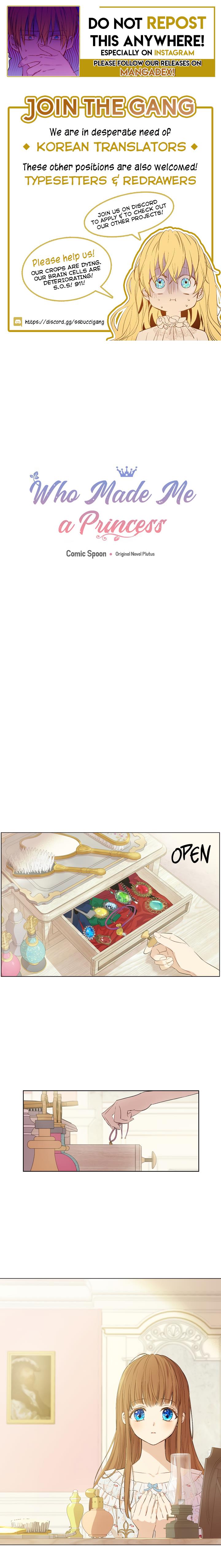 Read Who Made Me a Princess (en) Manga Online