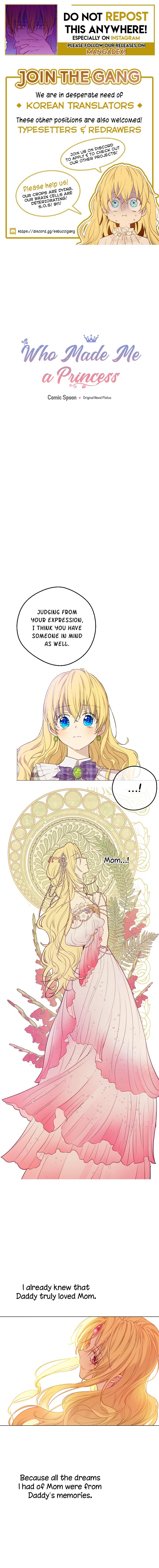 Read Who Made Me a Princess (en) Manga Online