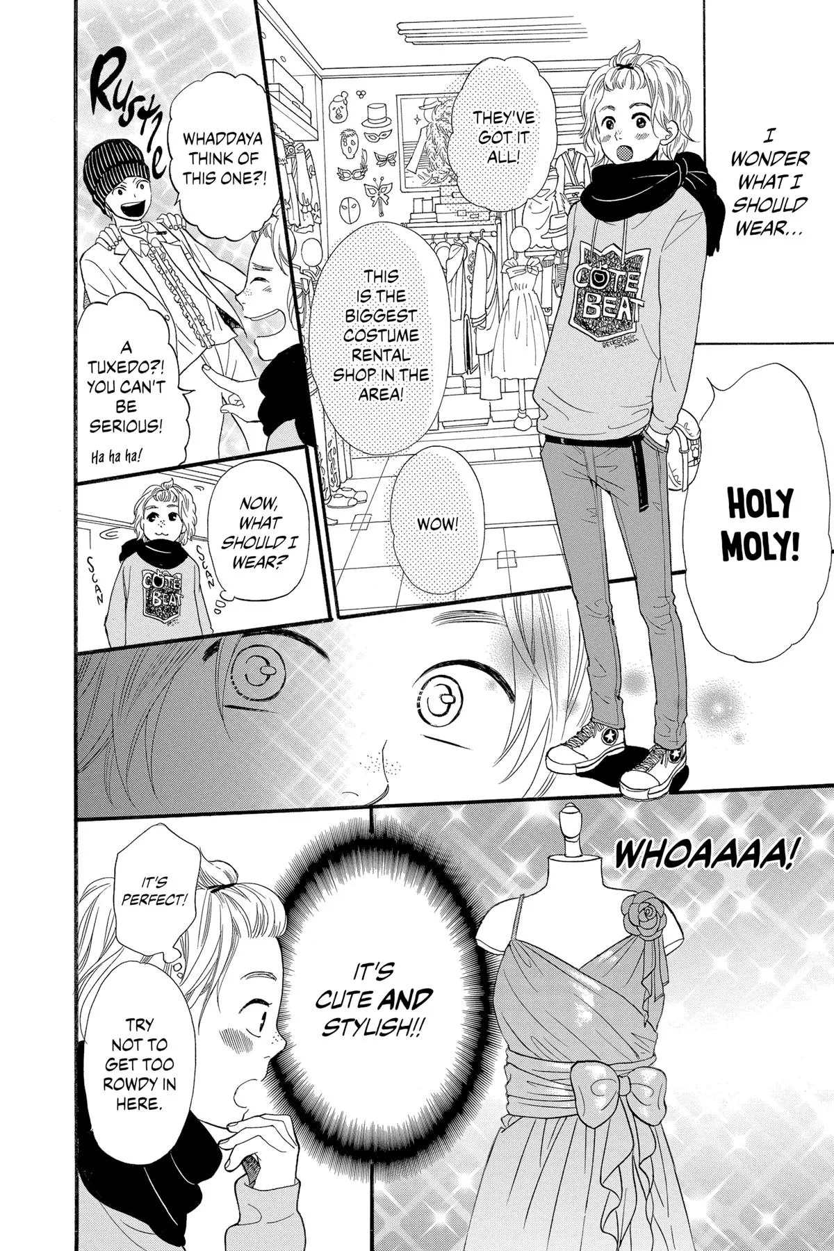 Read Wolf Girl and Black Prince (en) Manga Online