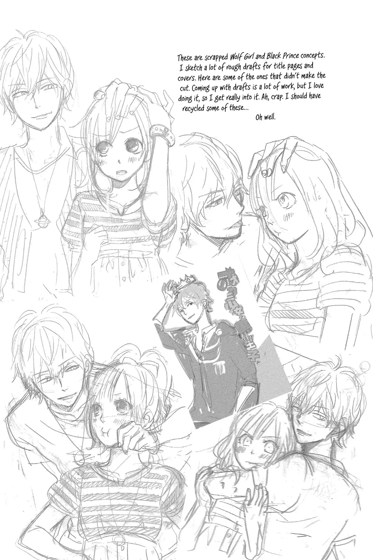 Read Wolf Girl and Black Prince (en) Manga Online