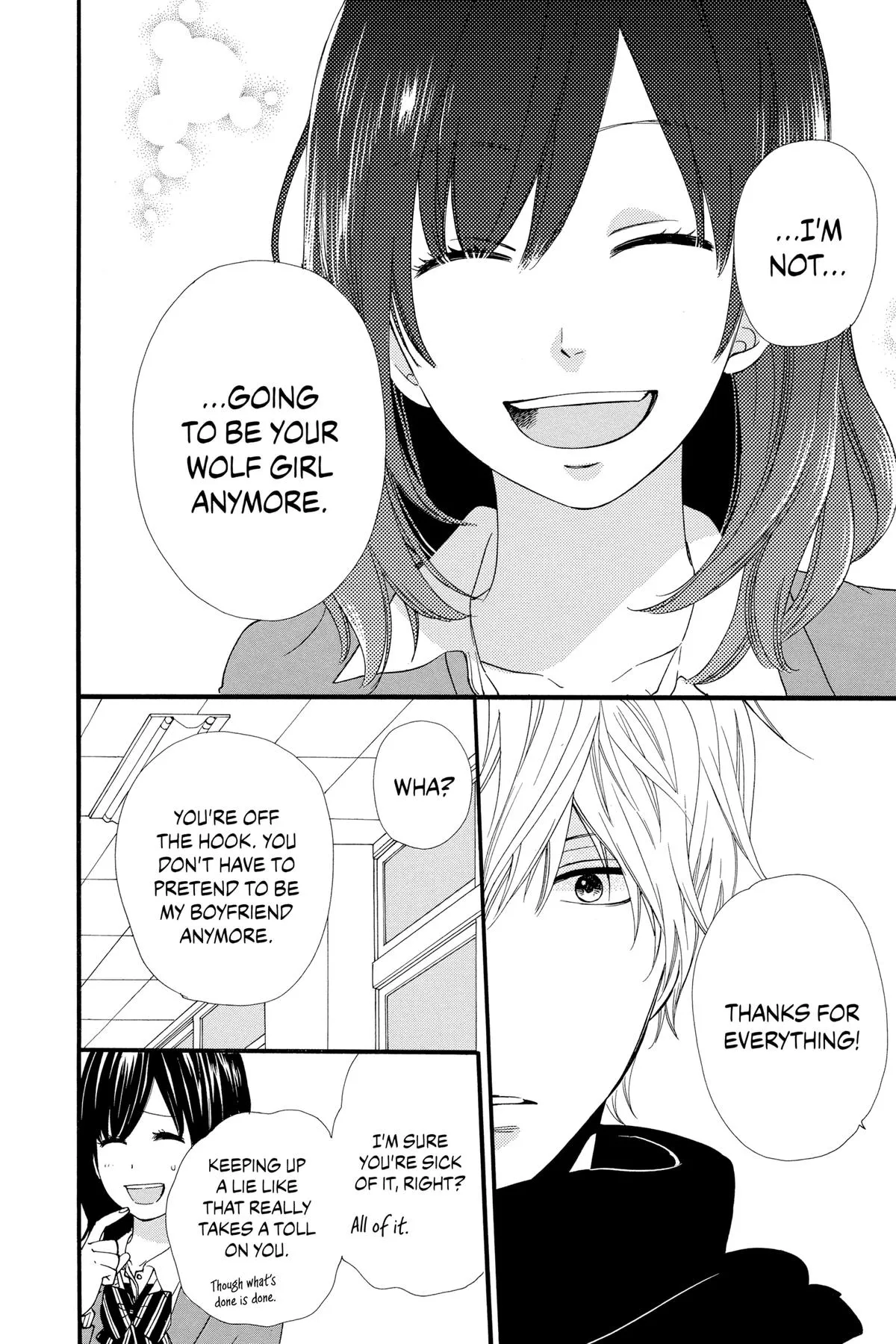 Read Wolf Girl and Black Prince (en) Manga Online