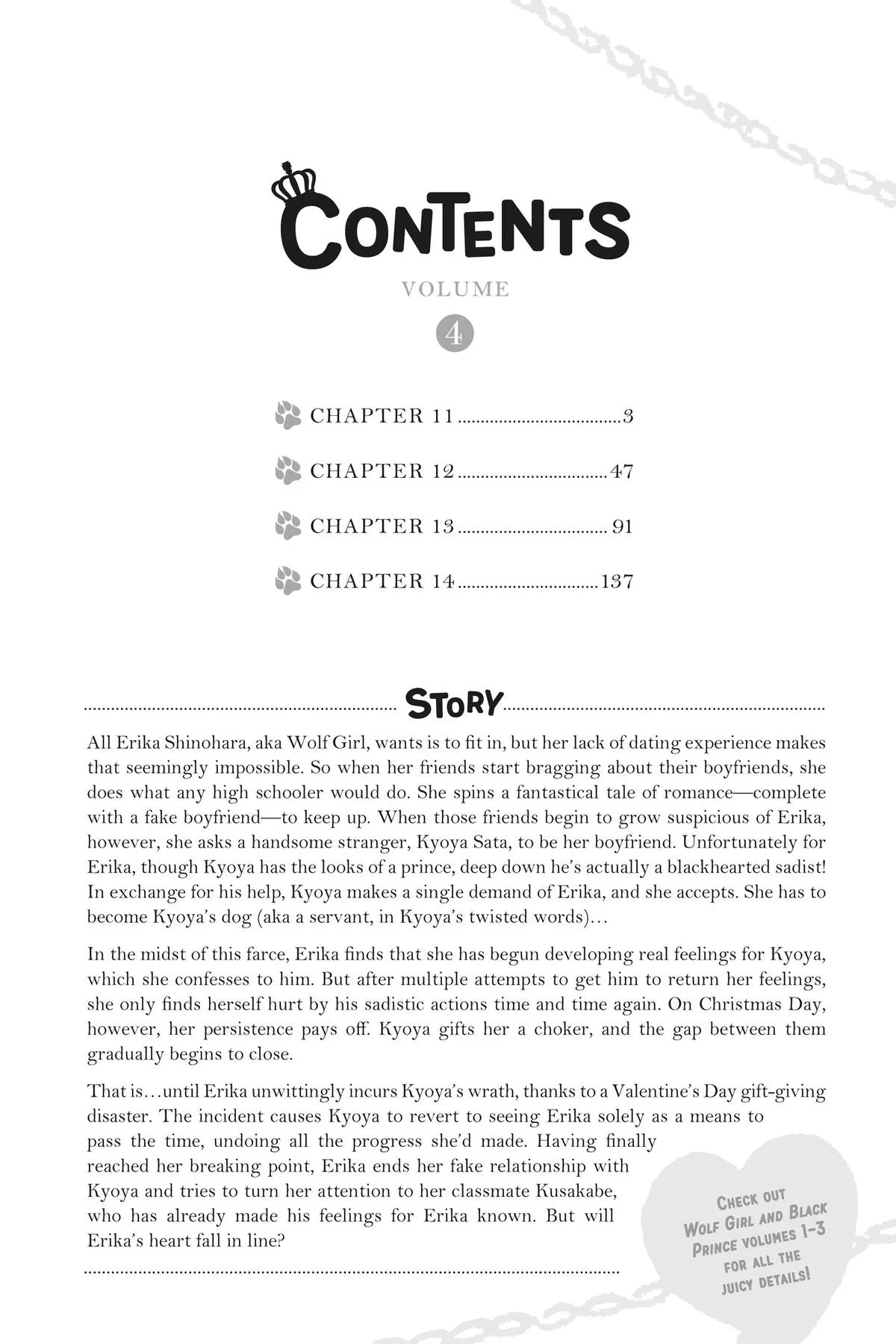 Read Wolf Girl and Black Prince (en) Manga Online