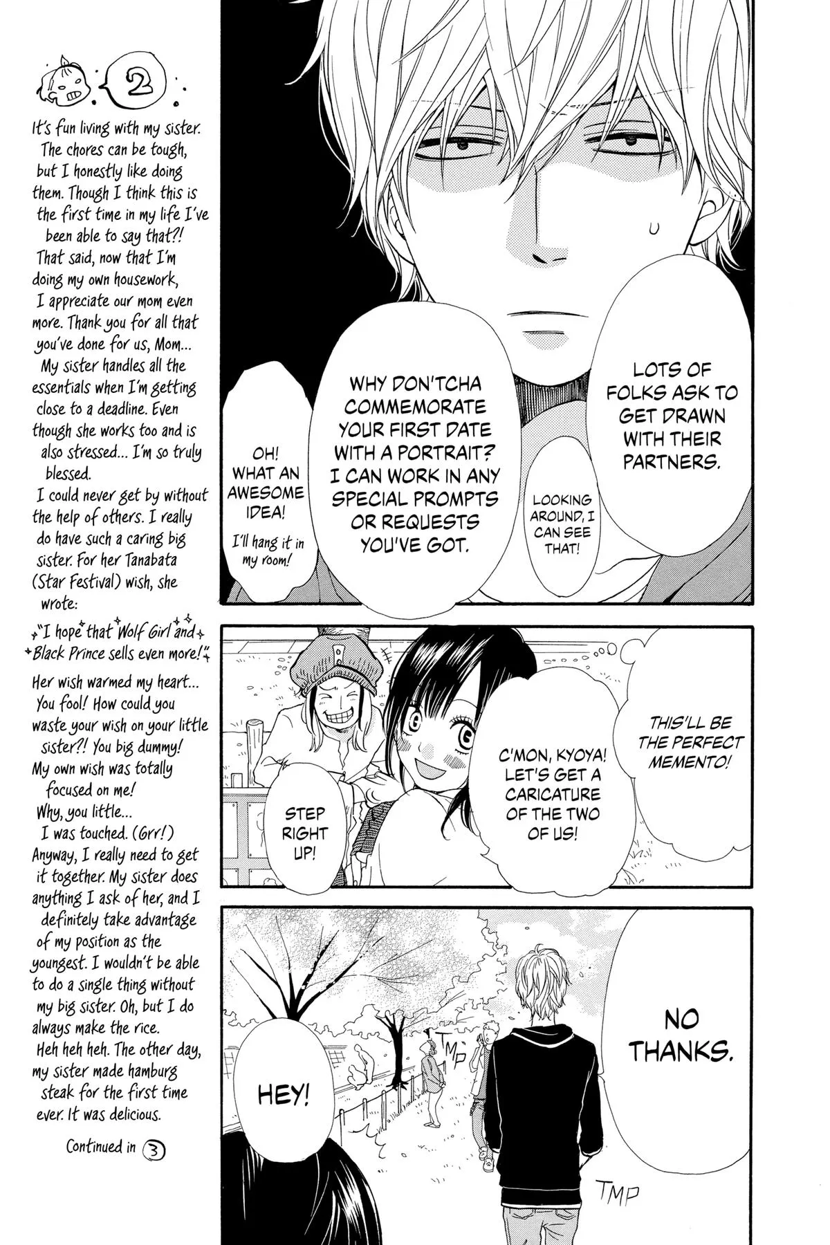 Read Wolf Girl and Black Prince (en) Manga Online