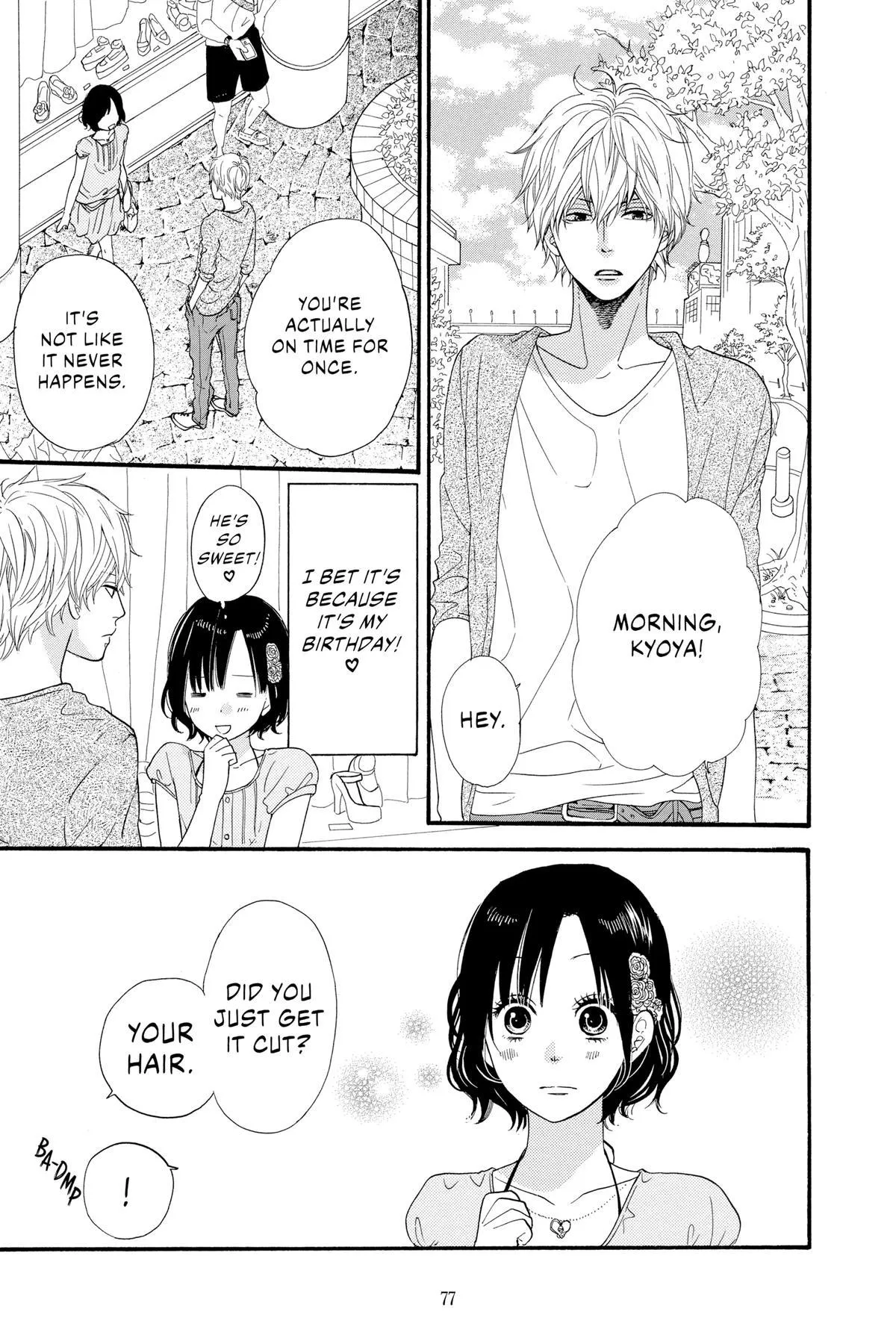 Read Wolf Girl and Black Prince (en) Manga Online