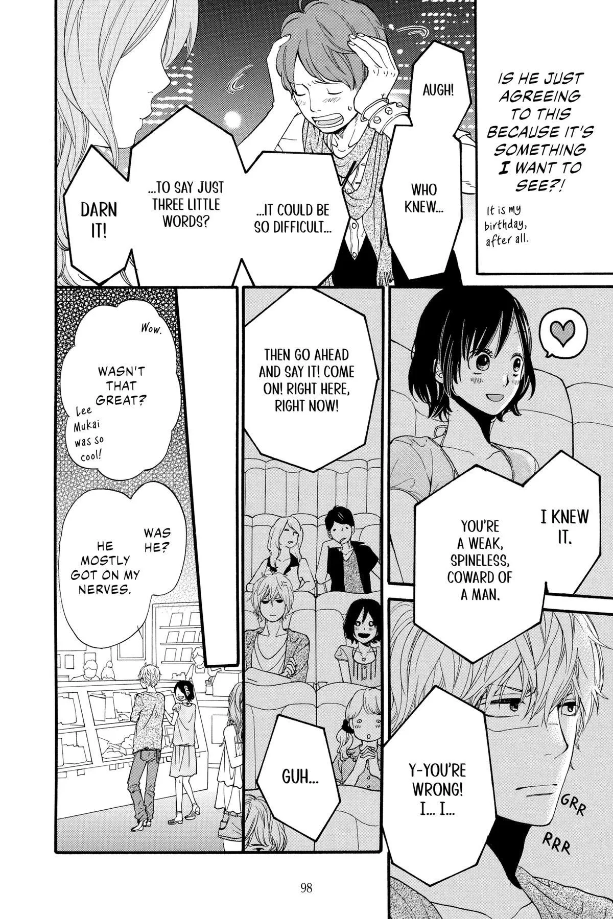 Read Wolf Girl and Black Prince (en) Manga Online