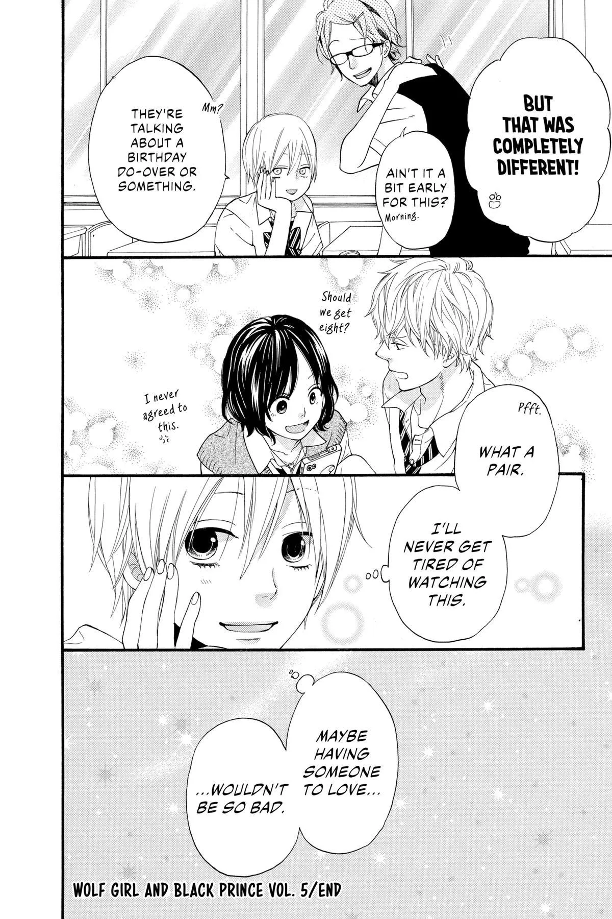 Read Wolf Girl and Black Prince (en) Manga Online