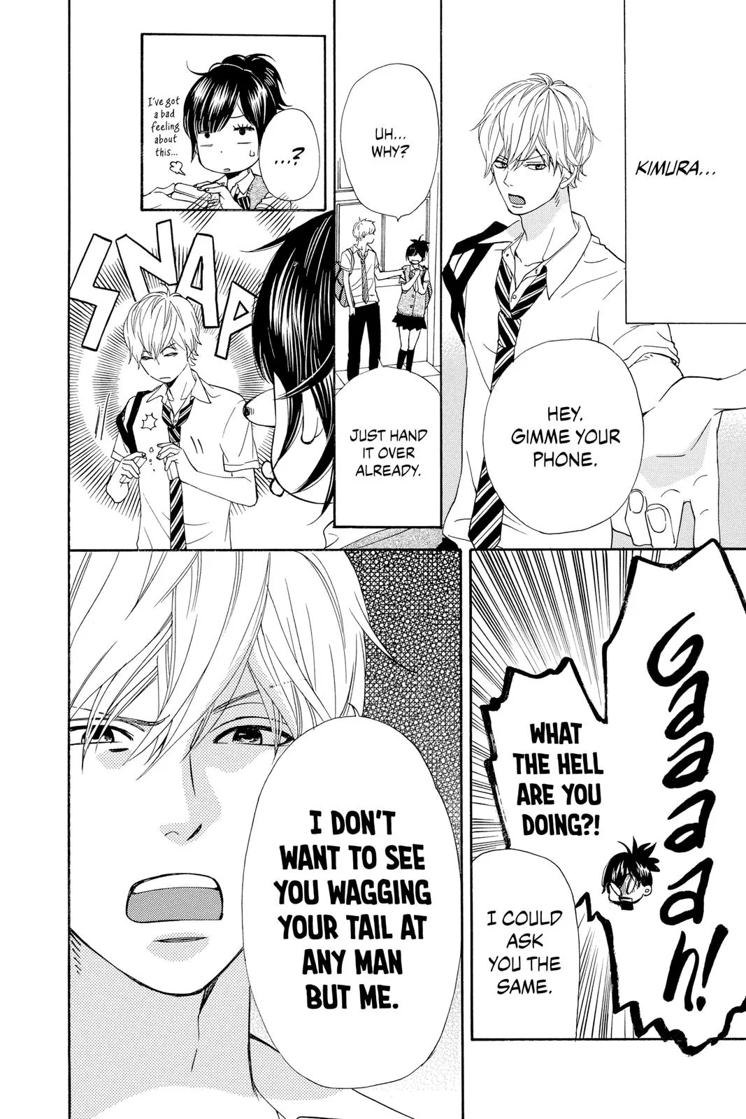 Read Wolf Girl and Black Prince (en) Manga Online