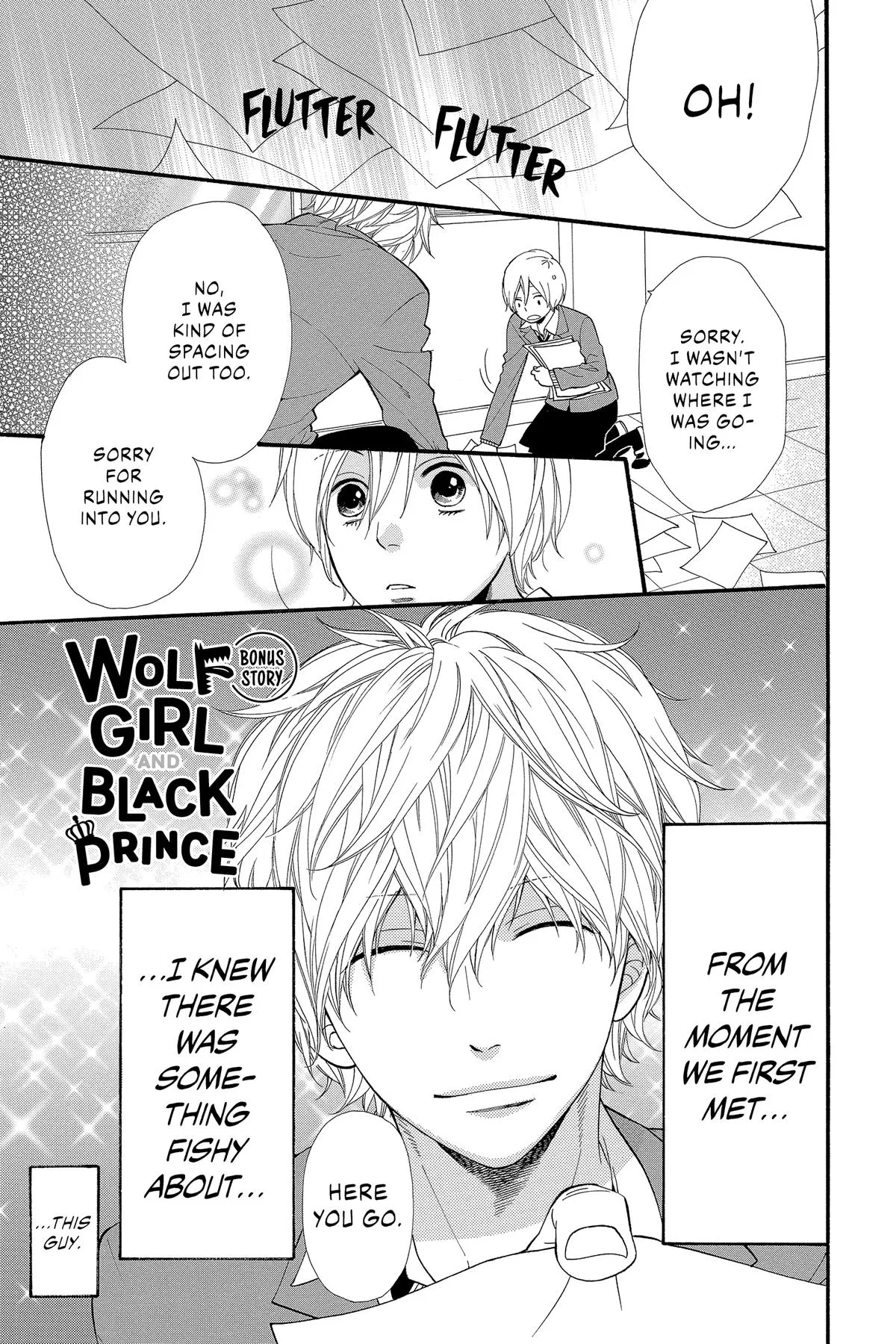 Read Wolf Girl and Black Prince (en) Manga Online