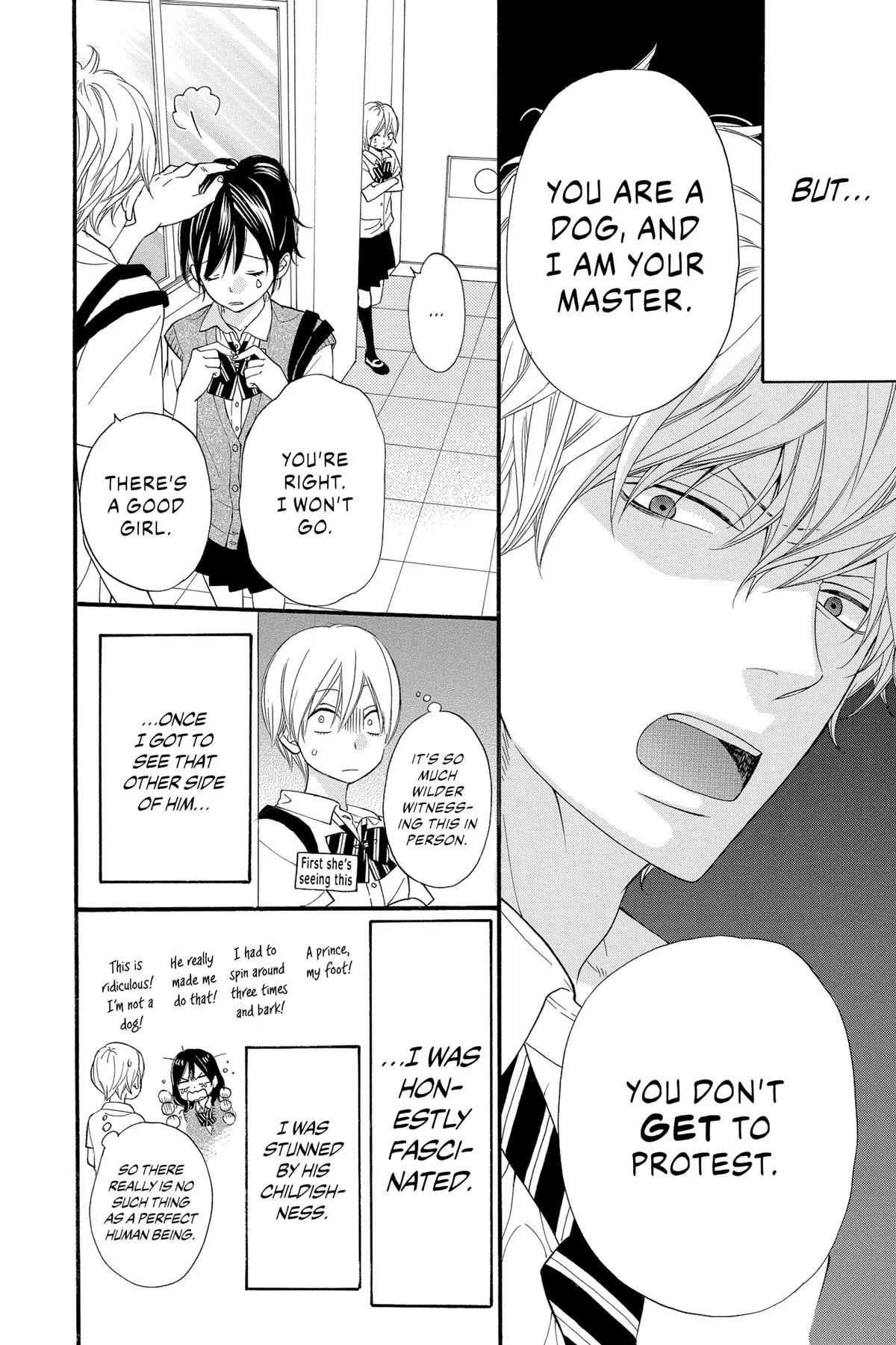 Read Wolf Girl and Black Prince (en) Manga Online