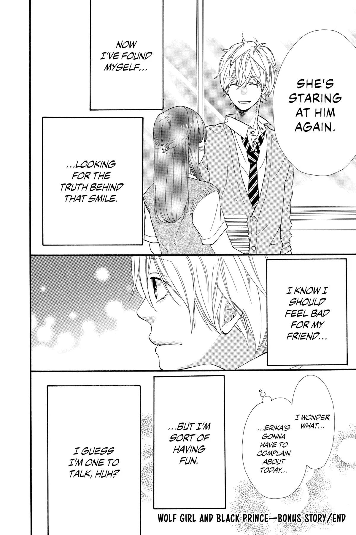 Read Wolf Girl and Black Prince (en) Manga Online