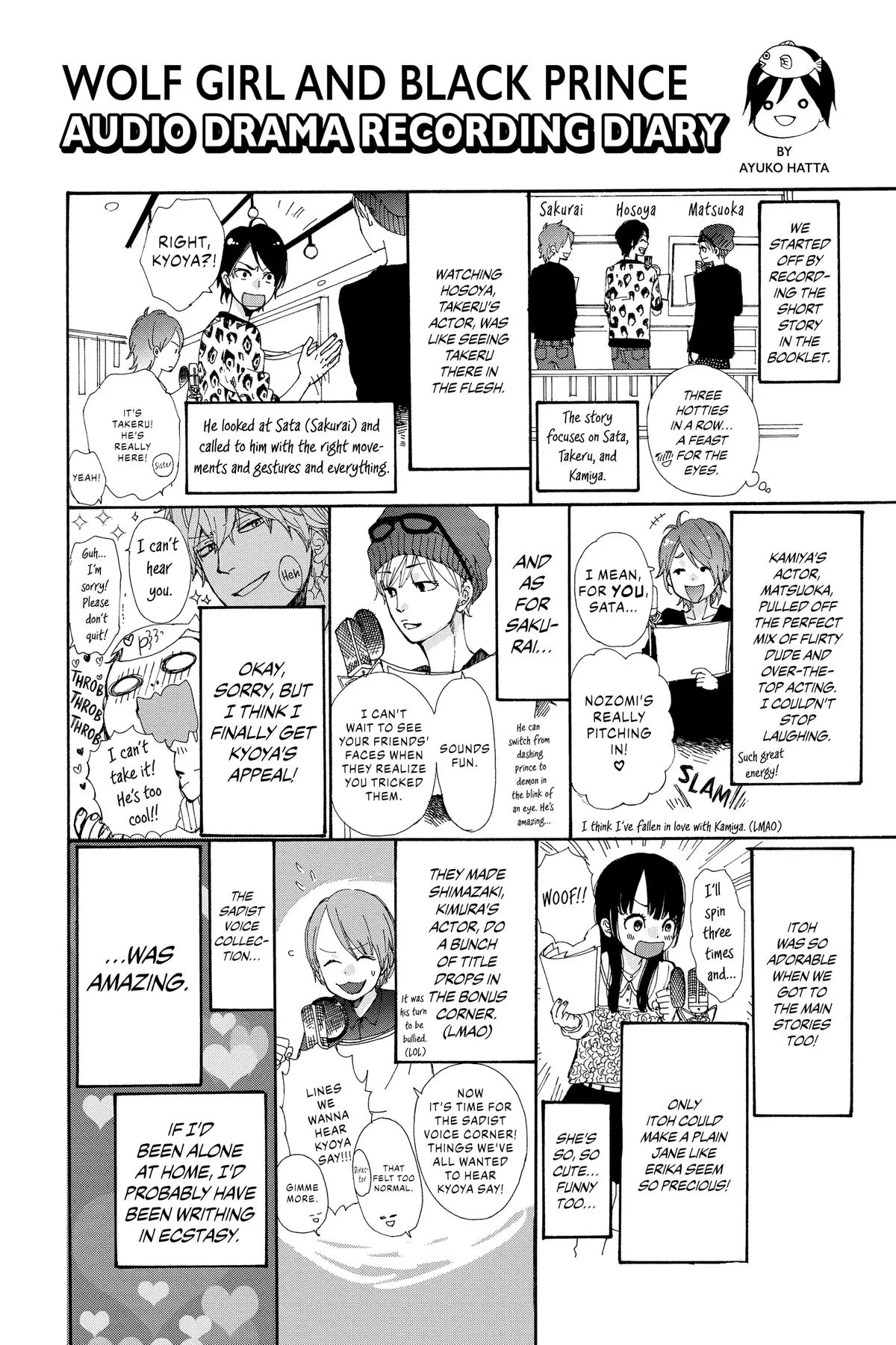 Read Wolf Girl and Black Prince (en) Manga Online