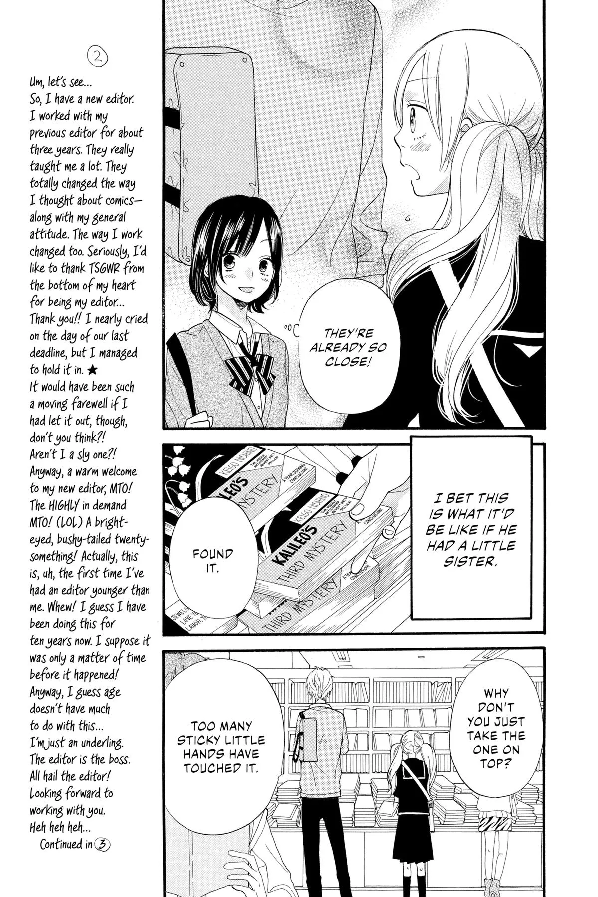 Read Wolf Girl and Black Prince (en) Manga Online