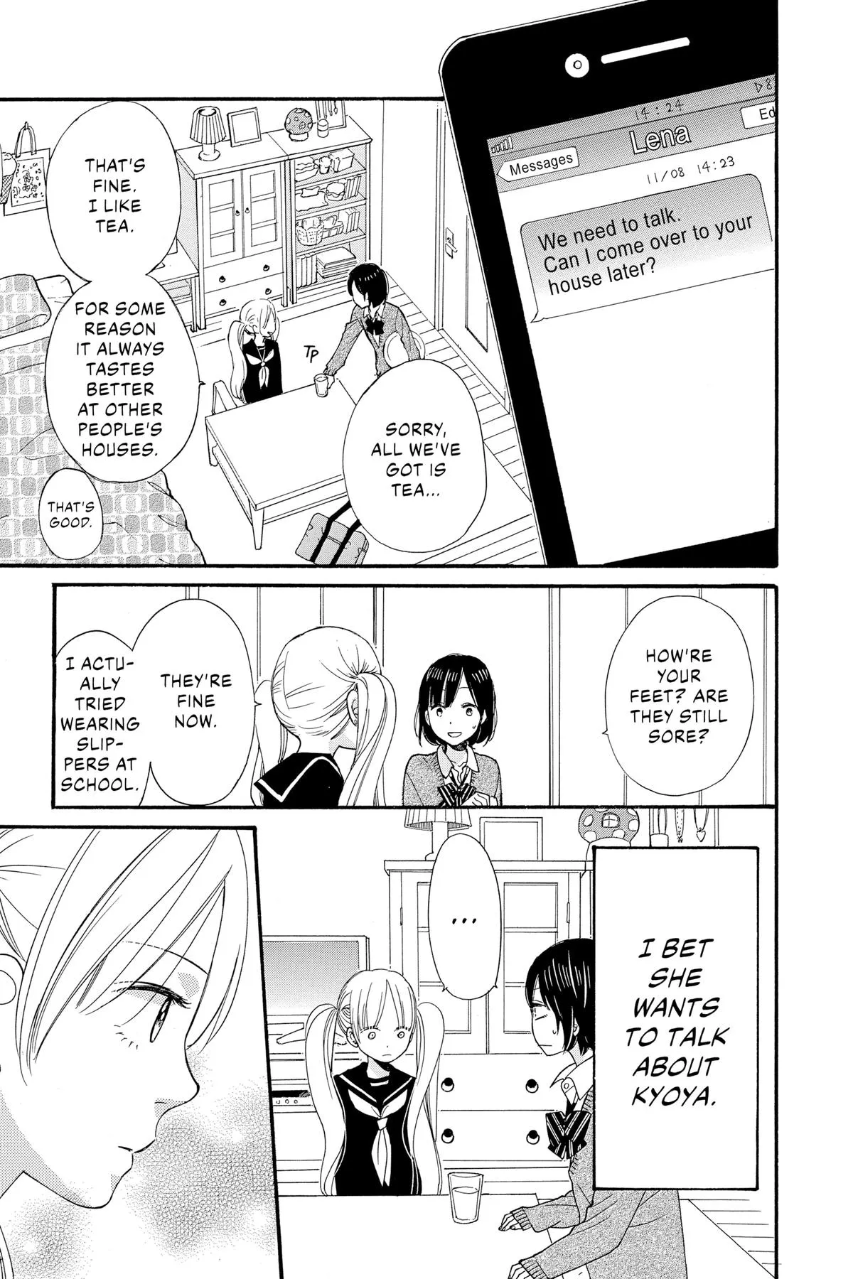 Read Wolf Girl and Black Prince (en) Manga Online