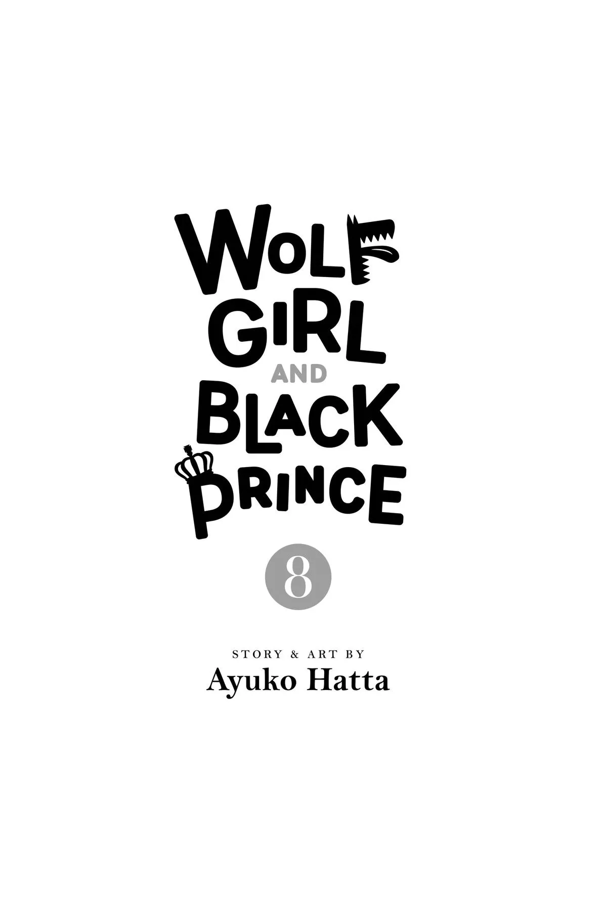 Read Wolf Girl and Black Prince (en) Manga Online