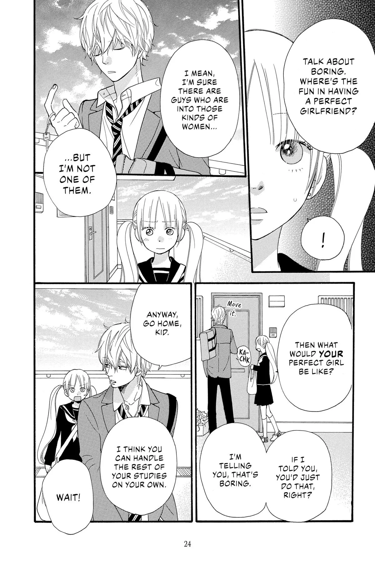 Read Wolf Girl and Black Prince (en) Manga Online