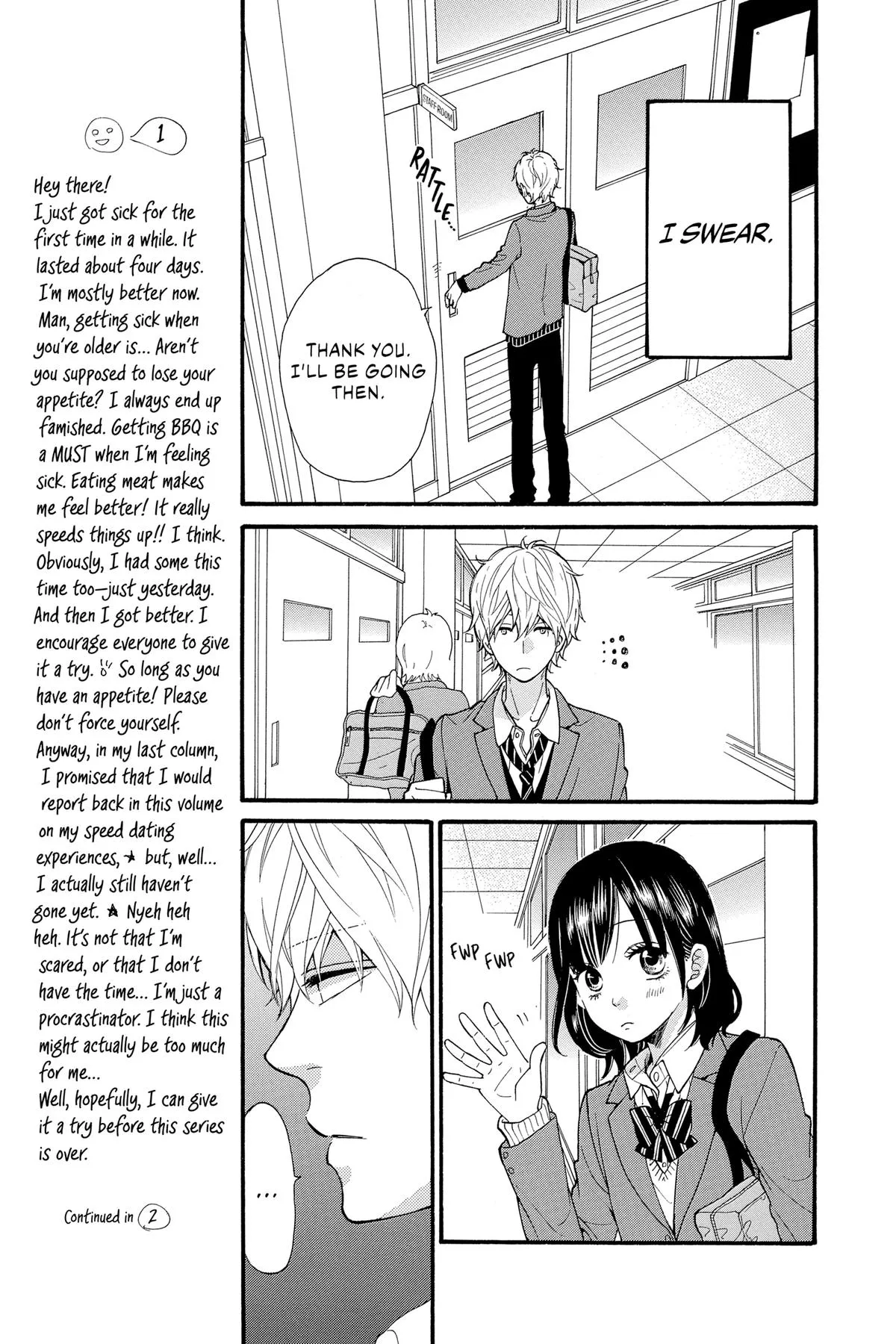 Read Wolf Girl and Black Prince (en) Manga Online